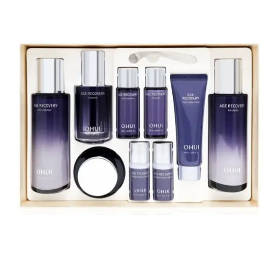 O HUI Age Recovery Nov. 2025 Set (9 Items) Anti-Aging from Korea