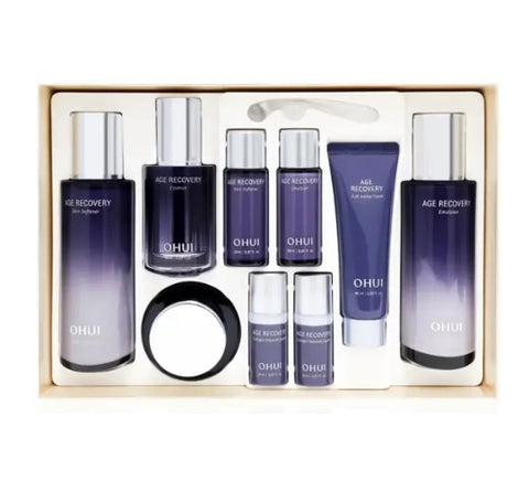 O HUI Age Recovery Nov. 2025 Set (9 Items) Anti-Aging from Korea