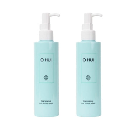 2 x O HUI Clear Science Inner Cleanser Refresh 200ml from Korea