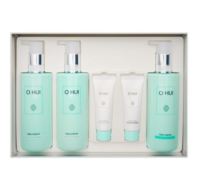 O HUI Clear Science Moisturizing Hair Aug. 2026 Set (5 Items) from Korea