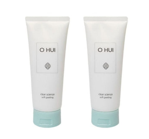 2 x O HUI Clear Science Soft Peeling 100ml from Korea – Gentle Exfoliating Gel by O HUI