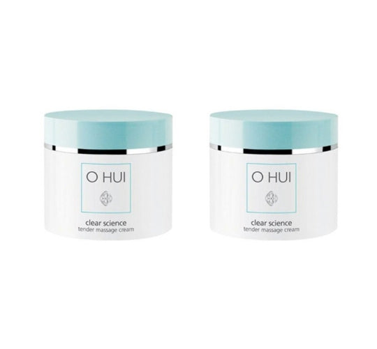 2 x O HUI Clear Science Tender Massage Cream 230ml from Korea by O HUI