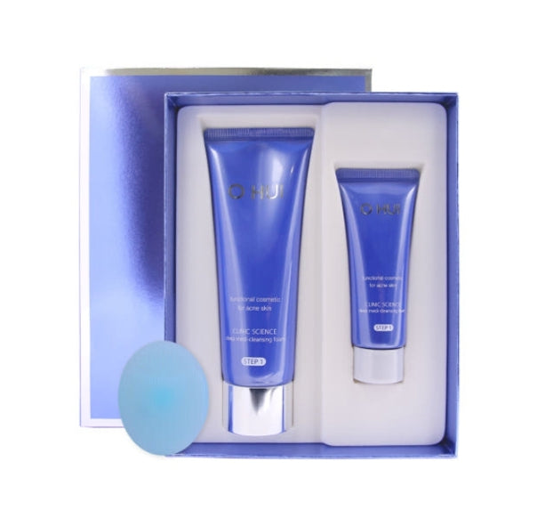 O HUI Clinic Science Deep Medi-Cleansing Foam May 2026 Set (2 Items) from Korea
