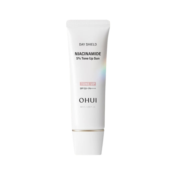 OHUI Day Shield Niacinamide 5% Tone-Up Sun SPF50+ PA++++ 50ml from Korea by O HUI