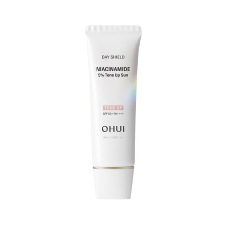 OHUI Day Shield Niacinamide 5% Tone-Up Sun SPF50+ PA++++ 50ml from Korea by O HUI