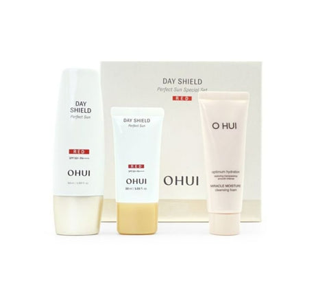 O HUI Day Shield Perfect Sun Red July 2025 Set (3 Items) from Korea by O HUI