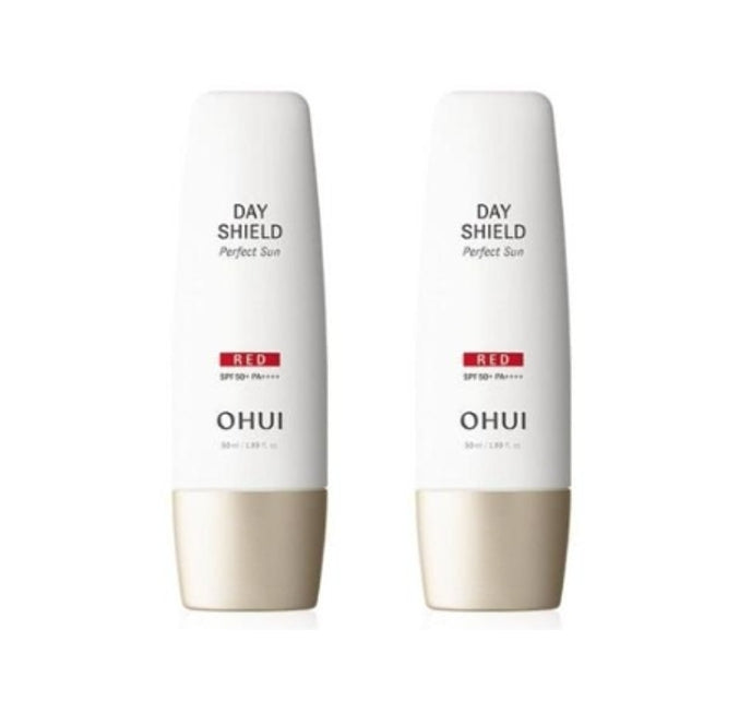2 x O HUI Day Shield Perfect Sun Red SPF50+, PA++++ 50ml from Korea by O HUI