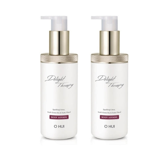 2 x O HUI Delight Therapy Body Lotion 300ml from Korea