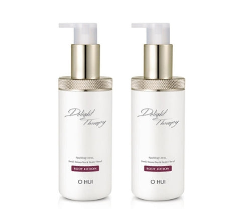 2 x O HUI Delight Therapy Body Lotion 300ml from Korea