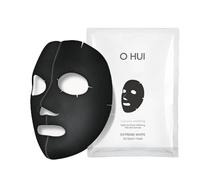 O HUI Extreme White 3D Black Mask (6ea) from Korea by O HUI