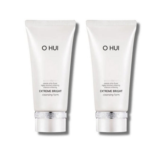 2 x O HUI Extreme White Bright Cleansing Foam 160ml from Korea by O HUI