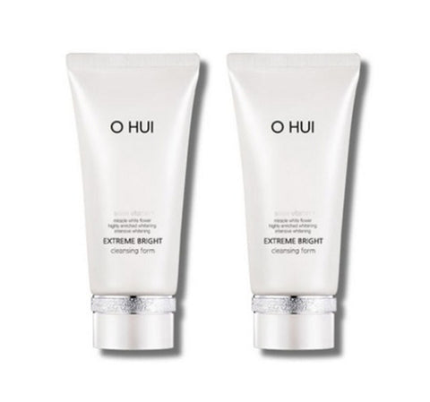 2 x O HUI Extreme White Bright Cleansing Foam 160ml from Korea