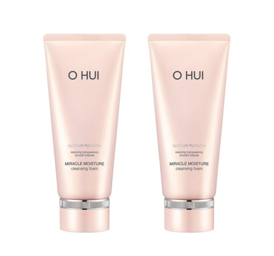 2 x O HUI Miracle Moisture Cleansing Foam 200ml from Korea by O HUI