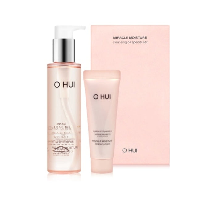 O HUI Miracle Moisture Cleansing Oil Sep. 2026 Set (2 Items) from Korea by O HUI
