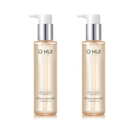 2 x O HUI Miracle Moisture Cleansing Oil 150ml from Korea