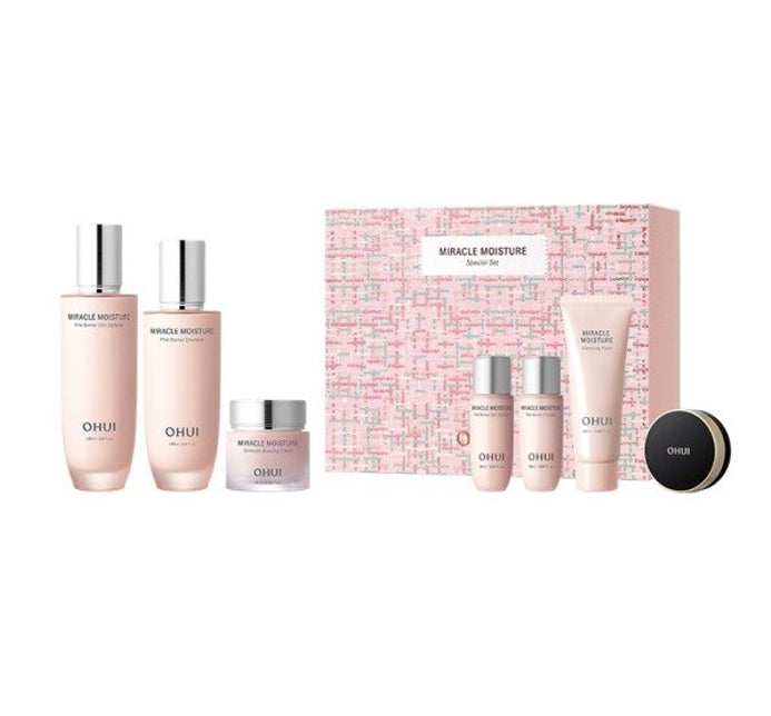 O HUI Miracle Moisture Pink Barrier Jan. 2025 Set (7 Items) from Korea by O HUI