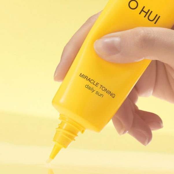 OHUI Miracle Toning Daily Sun SPF50+ PA++++ – 50ml from Korea by O HUI