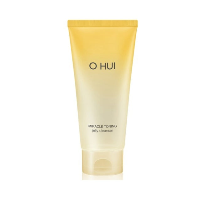 OHUI Miracle Toning Jelly Cleanser 180ml – Brightening Gel Wash from Korea by O HUI
