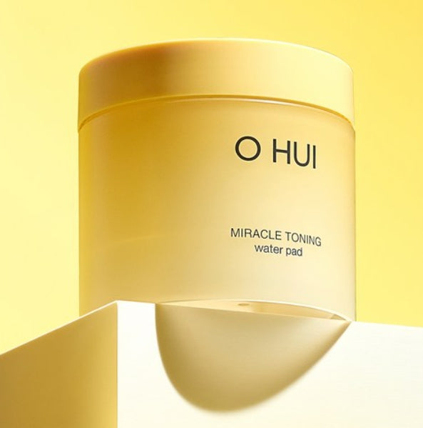 OHUI Miracle Toning Water Pad – 70 Dual-Sided Exfoliating Pads from Korea by O HUI