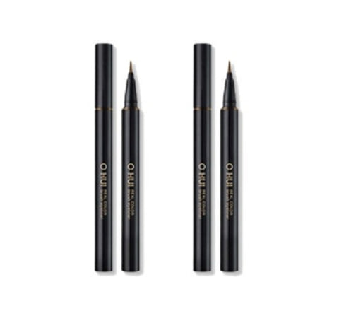 2 x O HUI Real Color Brush Eye Liner 0.6g, Black from Korea by O HUI