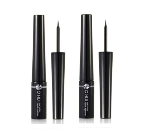 2 x O HUI Real Color Liquid Eyeliner Black 0.3g from Korea by O HUI