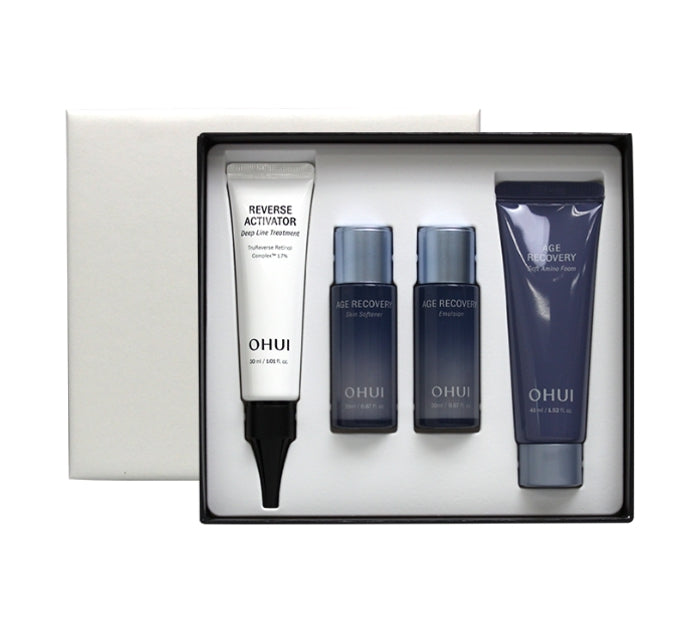 O HUI Reverse Activator Deep Line Treatment Set (4 Items) May 2025 from Korea by O HUI