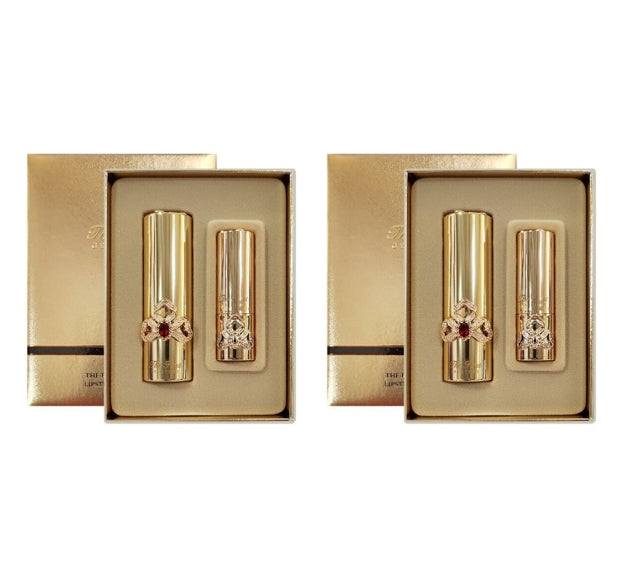 2 x O HUI The first Geniture Lip Stick Coral July 2025 Set (2 Items) from Korea by O HUI