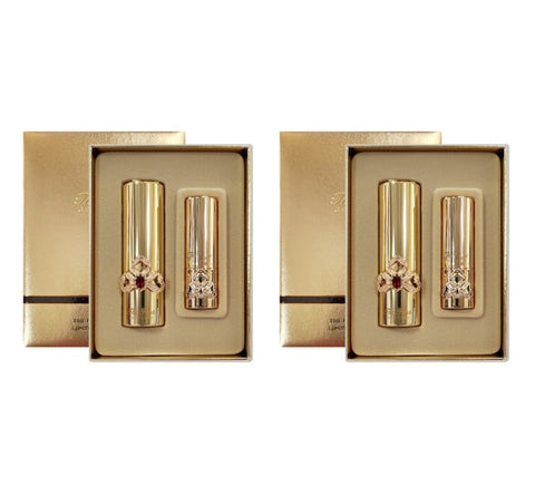 2 x O HUI The first Geniture Lip Stick Coral July 2025 Set (2 Items) from Korea by O HUI