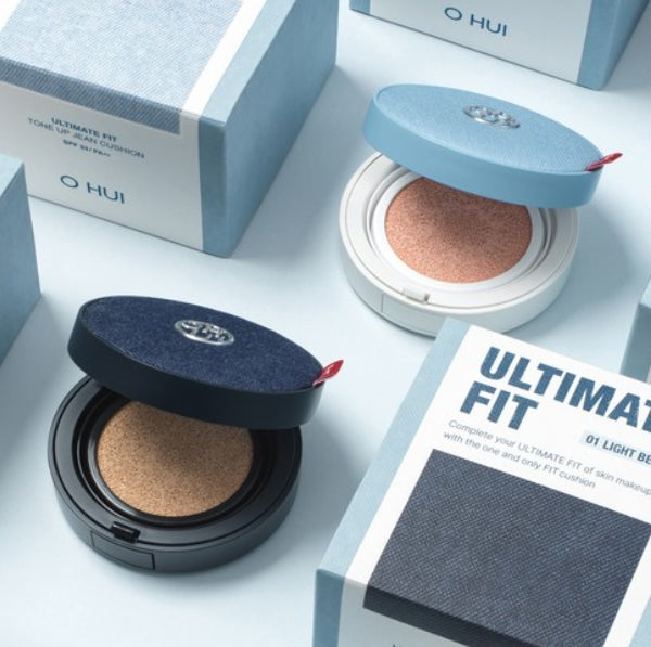 OHUI Ultimate Fit Longwear Jean Cushion Set – 15g x 2, SPF35 PA++ from Korea by O HUI