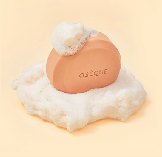 OSEQUE Osec Hwangto Signature Soap Bar, Natural Five-colored Clay Cleansing Soap(3ea x 100g) from Korea by OSEQUE