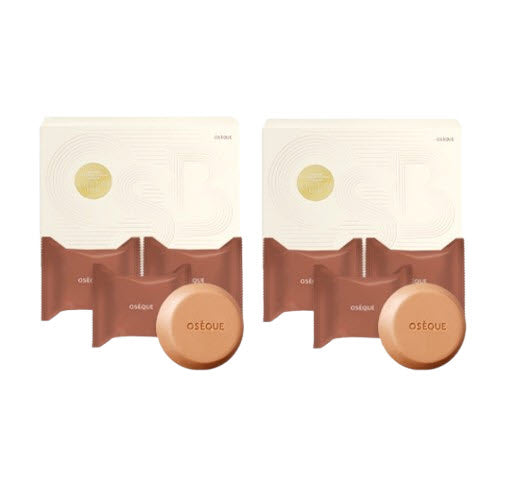 OSEQUE Osec Hwangto Signature Soap Bar, Natural Five-colored Clay Cleansing Soap(6ea x 100g) from Korea (Copy) by OSEQUE