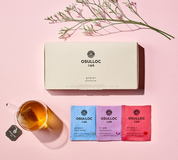 OSULLOC Blooming Day Gift Set, 9 EA (3 Flavors x 3EA) from Korea by OSULLOC