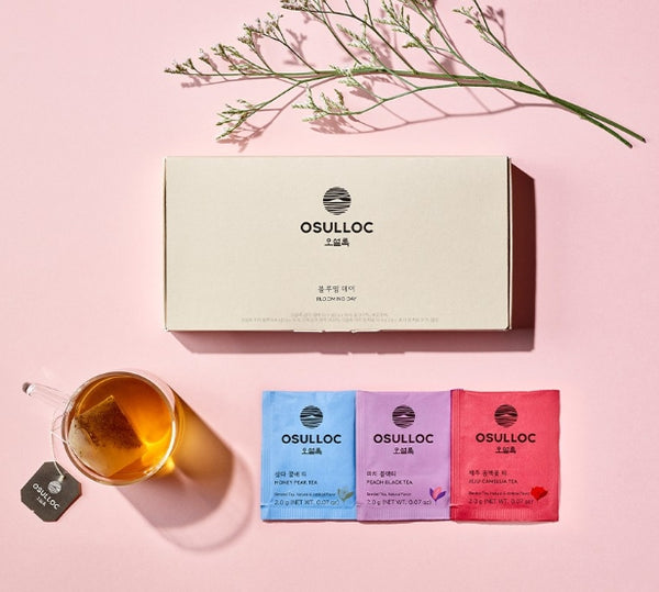 OSULLOC Blooming Day Gift Set, 9 EA (3 Flavors x 3EA) from Korea by OSULLOC