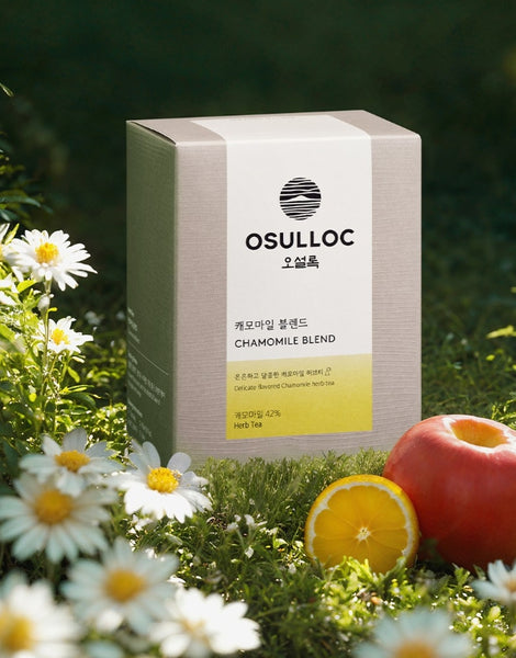 OSULLOC Chamomile Blend, 10 Piramid Tea Bags from Korea