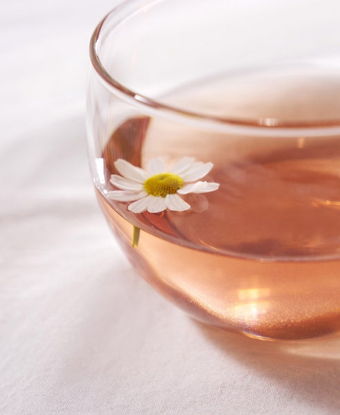 OSULLOC Chamomile Rosy Peach, 10 Piramid Tea Bags from Korea