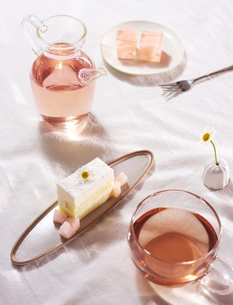OSULLOC Chamomile Rosy Peach, 10 Piramid Tea Bags from Korea