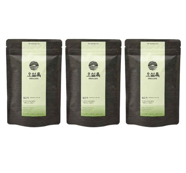 3 x OSULLOC Fresh Roasted Green Tea 50g (Leaf Tea, Green Tea) from Korea by OSULLOC