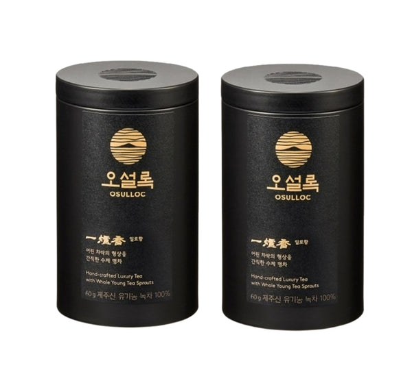 2 x OSULLOC ILLOHYANG Premium Tea 60g from Korea by OSULLOC