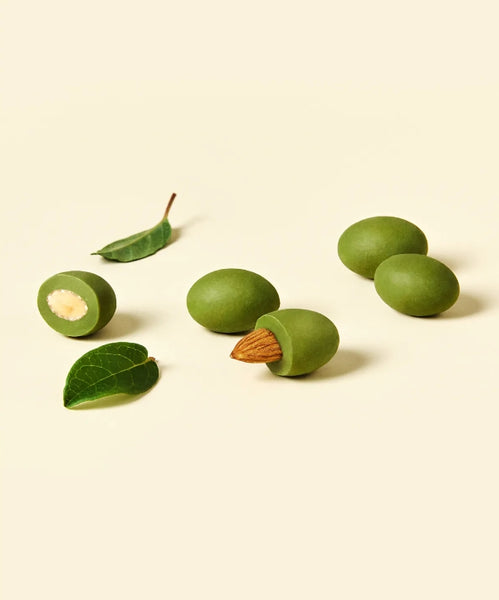 OSULLOC Jeju Green Tea Almond Ball 80g from Korea by OSULLOC