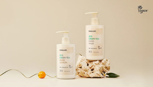 OSULLOC Jeju Grüntee Handseife 300ml, aus Korea_KT