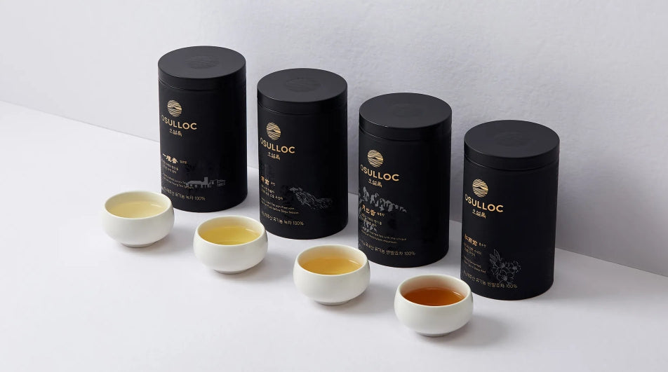 OSULLOC Masters Premium Tea Gift Set (4 Items) from Korea by OSULLOC
