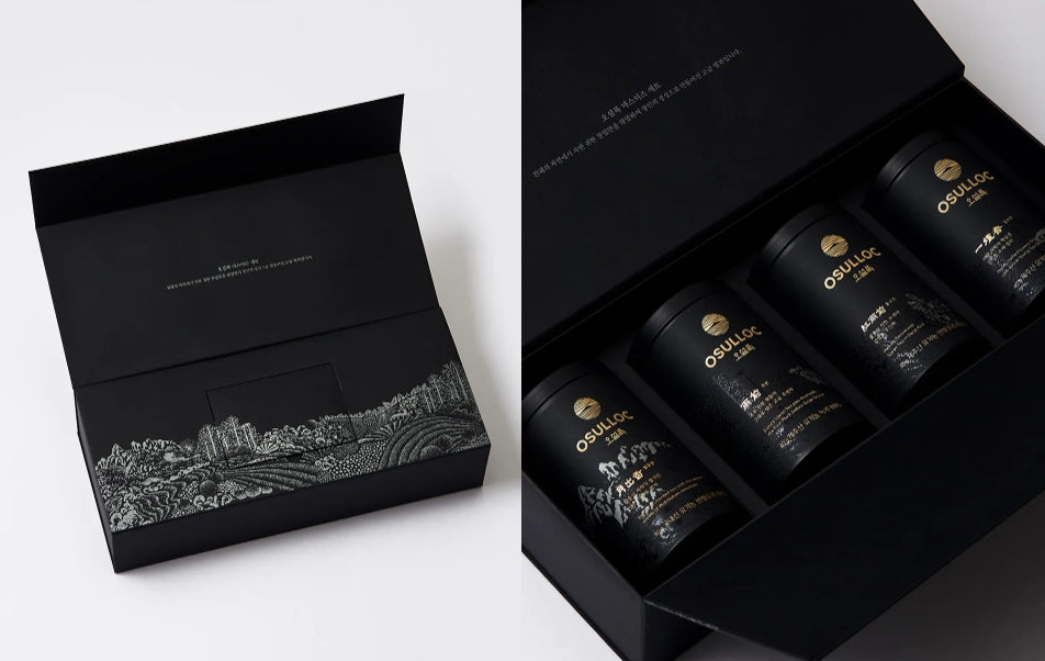 OSULLOC Masters Premium Tea Gift Set (4 Items) from Korea by OSULLOC