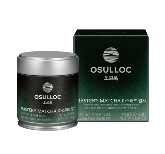 [Limited Edition] OSULLOC Master`s Match 40g - Premium Jeju Matcha Powder from Korea