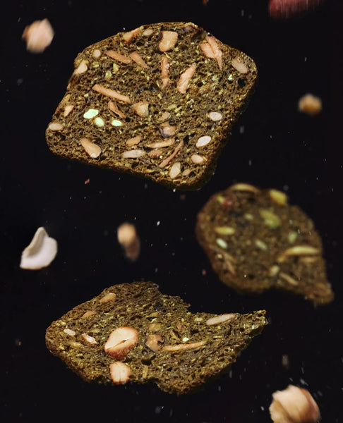 3 x OSULLOC Matcha Biscotti Chip 100g - Premium Green Tea Biscotti Snack from Korea