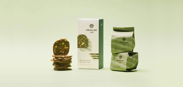 OSULLOC Matcha Biscotti Chip 100g from Korea by OSULLOC
