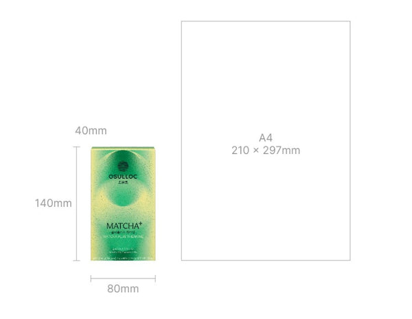 2 x OSULLOC Matcha Plus Theanine 10 Sticks from Korea