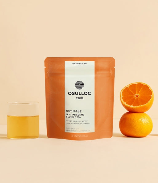 OSULLOC Samdayeon Jeju Tangerine Blended Tea, 1 Pouch X 30g (Loose Leaf Tea) from Korea by OSULLOC
