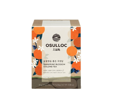 OSULLOC Tangerine Blossom Oolong Tea, 1 Box 10ea, from Korea by OSULLOC