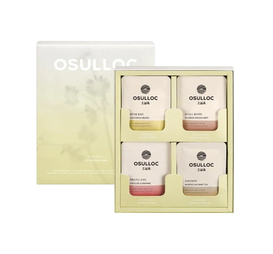 OSULLOC Tea Edition Herb Gift Set, 16 Tea Bags(4 Flavors X 4EA) from Korea by OSULLOC