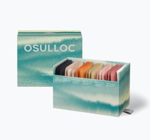OSULLOC Tea Edition Island 6 types Gift Set, 18 packs (6flavors x 3ea), from Jeju from Korea_KT